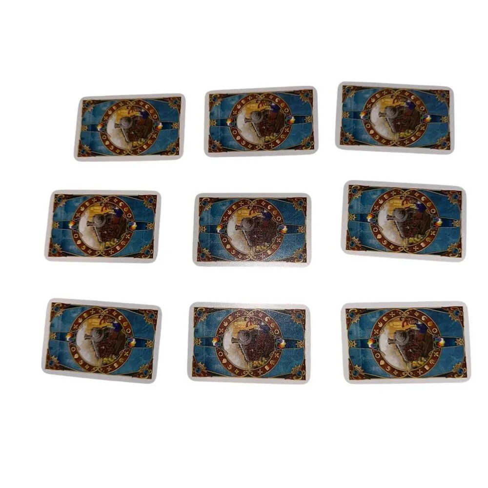 Days of Wonder Ticket to Ride Set of 12 Purple Box Car Train Cards Replacement